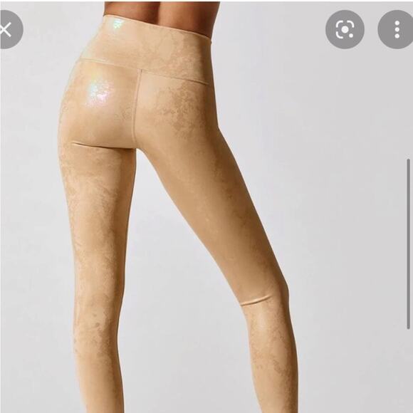 NWT Carbon38 Metallic Snake High Rise 7/8 Legging - Picture 7 of 12
